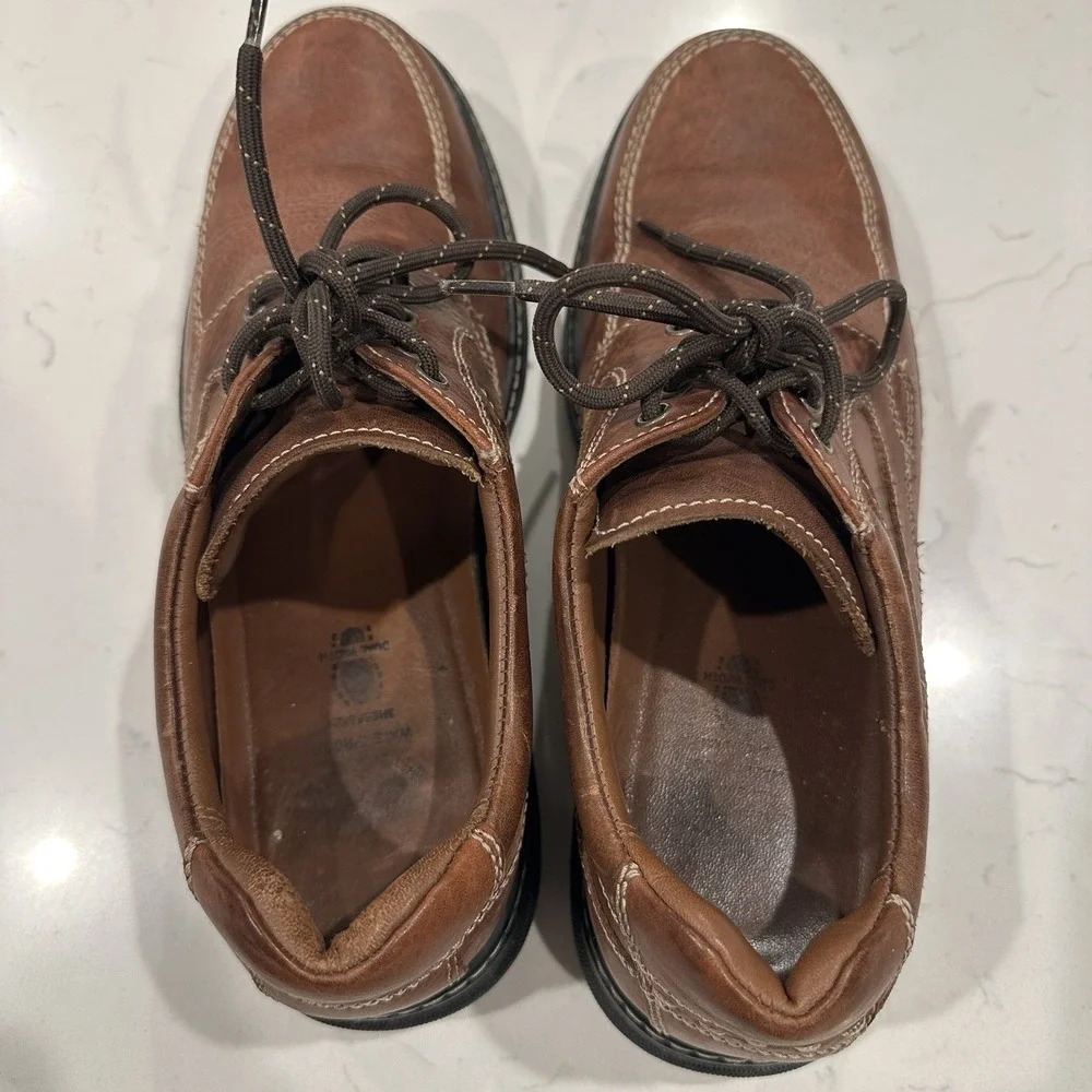 Johnston & Murphy XC4 Waterproof Brown Leather Oxford Shoes 10.5M 25-1074